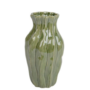 Beauty Home Πορσελάνινο Βάζο με Reactive Glaze 14.5 x 26 cm