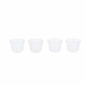 Beauty Home Φωτιστικό Ela Φανταστικό γυαλί Διαφανές Ø6x5cm – 4…