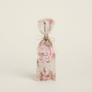 Beauty Home ΠΟΥΓΚΙ 6 x 19 cm ΚΛΑΣΙΚΟ ΦΛΟΡΑΛ ΜΠΕΖ