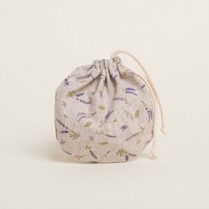 Beauty Home ΠΟΥΓΚΙ ΟΒΑΛ ΜΕ ΚΟΡΔΟΝΙ 13 x 14 cm ΛΕΒΑΝΤΑ