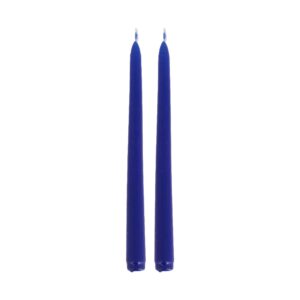 Beauty Home 2 κεριά – Μπλε ίντιγκο Ø2.2 x 25 cm