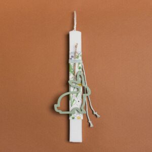 Beauty Home ΛΑΜΠΑΔΑ 33cm ΞΥΛΙΝΟ ΠΕΡΙΓΡΑΜΜΑ ΛΑΓΟΣ ΒΕΡΑΜΑΝ ΣΕ ΣΥΣΚΕΥΑΣΙΑ ΔΩΡΟΥ