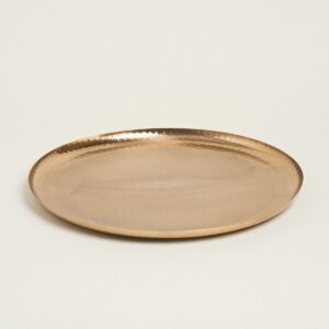 Beauty Home ΔΙΣΚΟΣ ΜΕΤΑΛΛΙΚΟΣ ΧΡΥΣΟΣ 45 cm