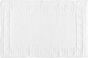 Beauty Home Ταπέτο μπάνιου Neron Art 3018 μαίανδρος 50x75 Λευκό