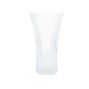 Beauty Home Βάζο γυάλινο Iris – Διαφανές Ø13x23cm – 1100ml
