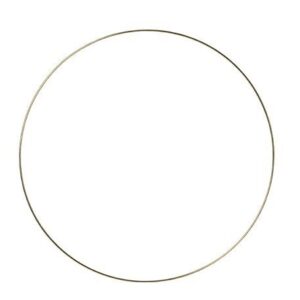 Beauty Home ΜΕΤΑΛΛΙΚΟΣ ΚΥΚΛΟΣ ΧΡΥΣΟΣ 40 CM