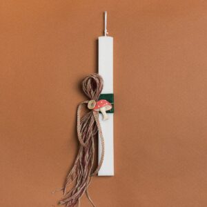 Beauty Home ΛΑΜΠΑΔΑ 33cm ΜΑΝΙΤΑΡΙΑ ΚΟΚΚΙΝΟ ΣΕ ΣΥΣΚΕΥΑΣΙΑ ΔΩΡΟΥ
