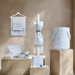 Beauty Home ΣΕΤ ΒΑΠΤΙΣΗΣ Παιδικά Ζώα Της Ζούγκλας Γαλάζιο