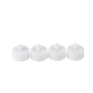 Beauty Home Σετ 4 Ρεσώ LED Λευκά Ø3,5 cm