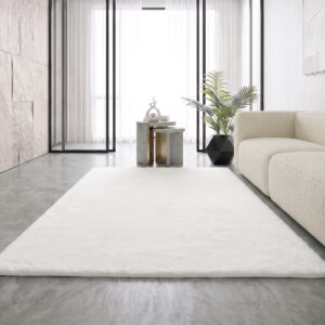Beauty Home Χαλί Rabbit Art 9640 Λευκό